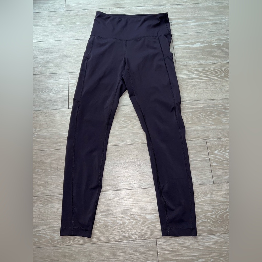 90 Degree Dark Purple Leggings with Pockets